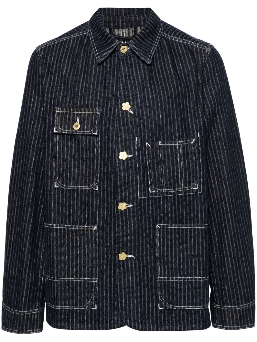 Kuroki Japanese denim jacket - Blue