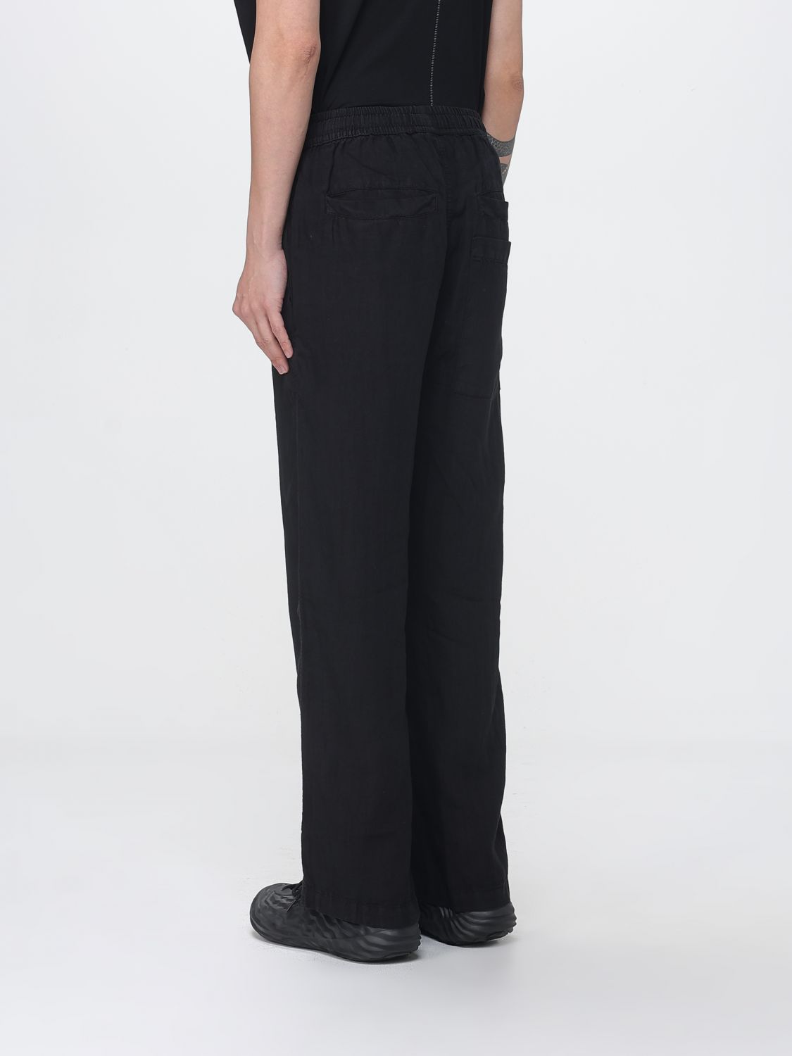 Pants Men color Black