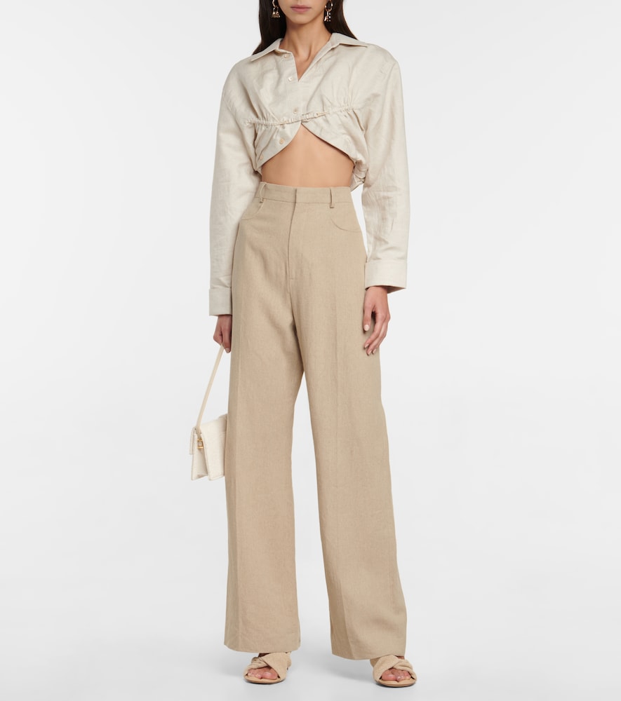 La Chemise Machou cotton and linen shirt