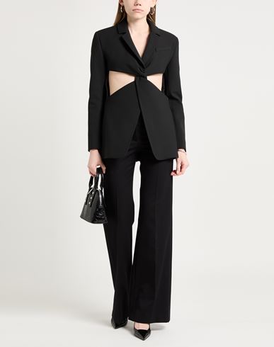 Coperni Woman Blazer Black Size 6 Polyester, Viscose, Elastane