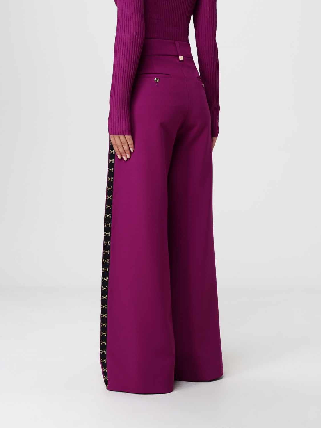 Pants Woman color Violet