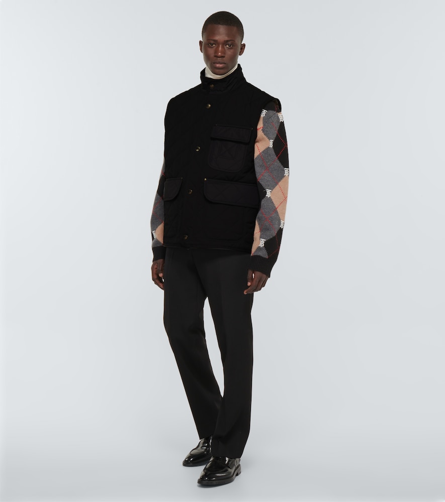 Quilted gilet