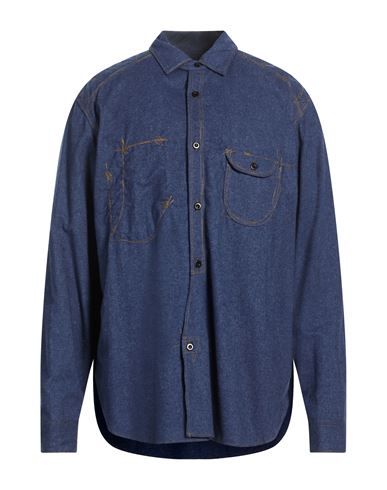 Junya Watanabe Comme Des Garçons Man Shirt Blue Size L Cotton
