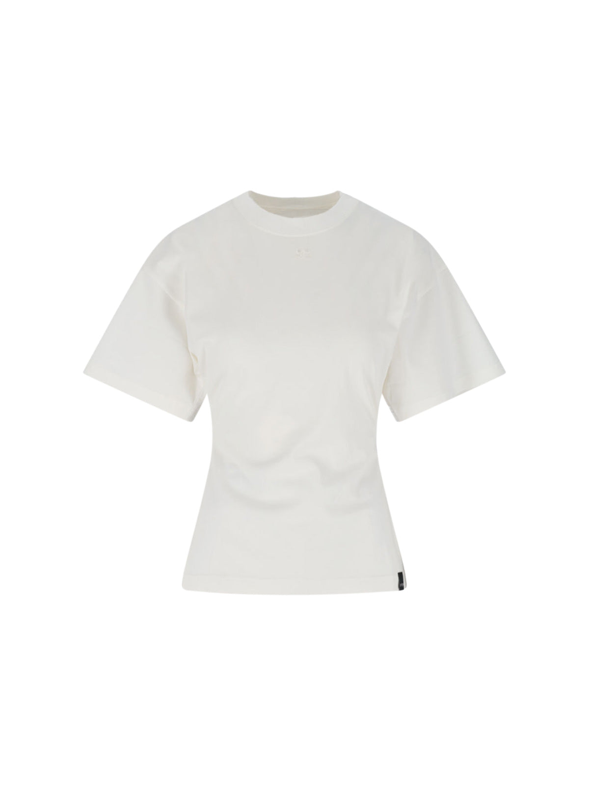 Courrèges 100% Cotton Essential T-Shirt