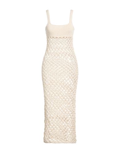 Woman Maxi dress Ivory Size S Tanguis cotton