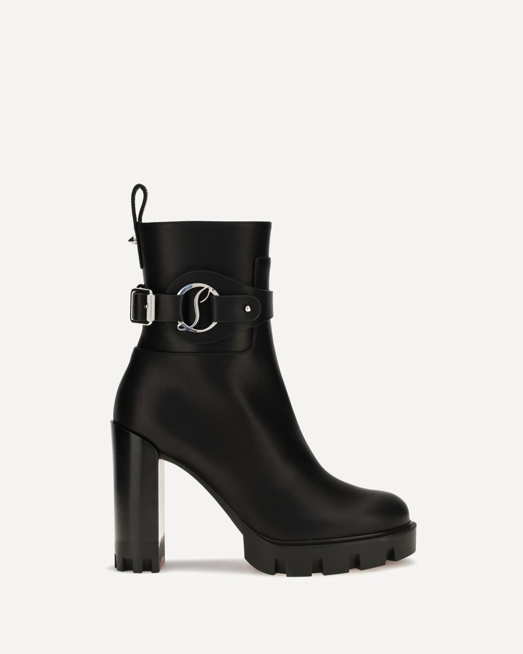 Dianouchette Lug leather Ankle Boots Female 36.5