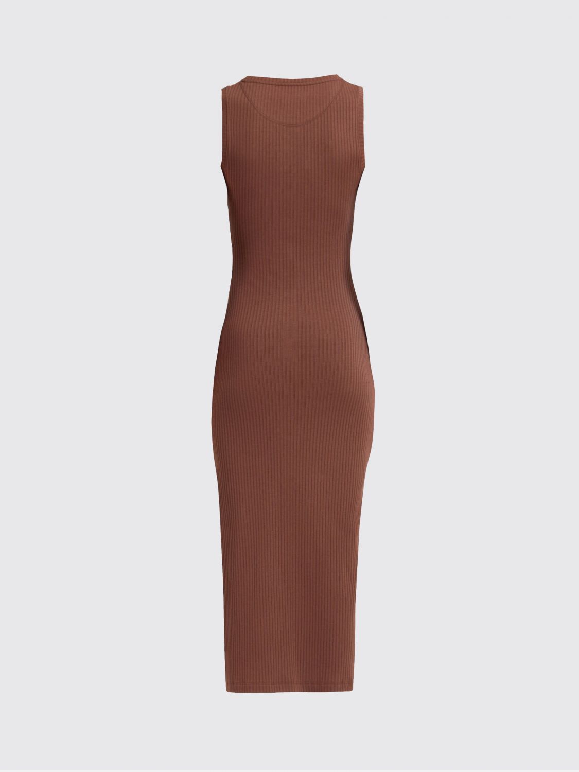 Dress Woman color Tobacco