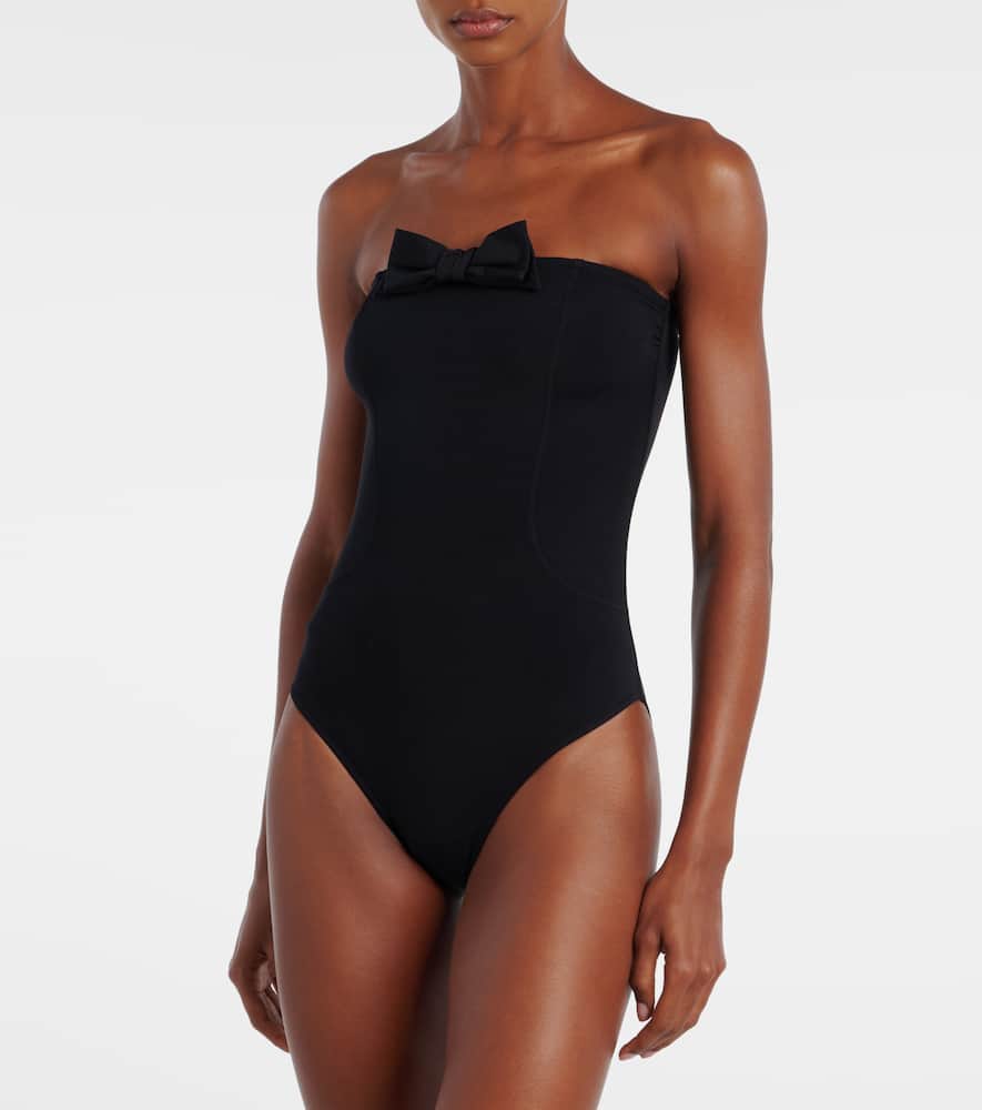 DressCode bow-detail bandeau swimsuit
