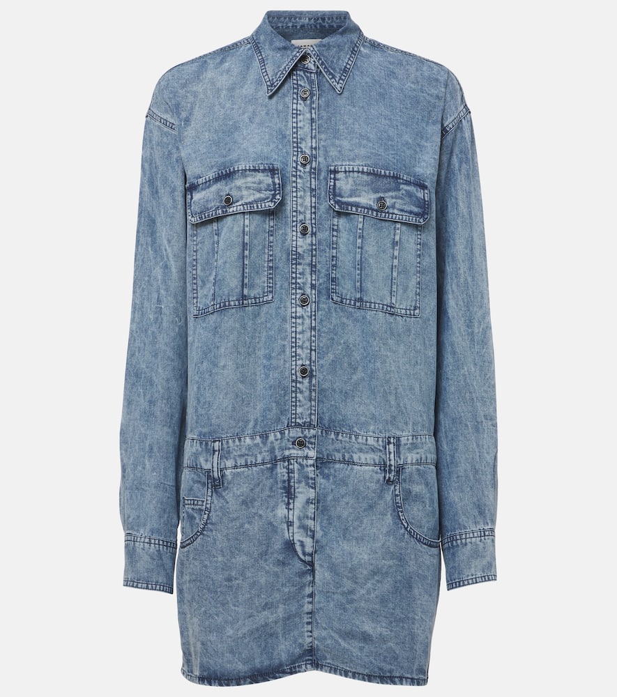 Palvina denim shirt dress