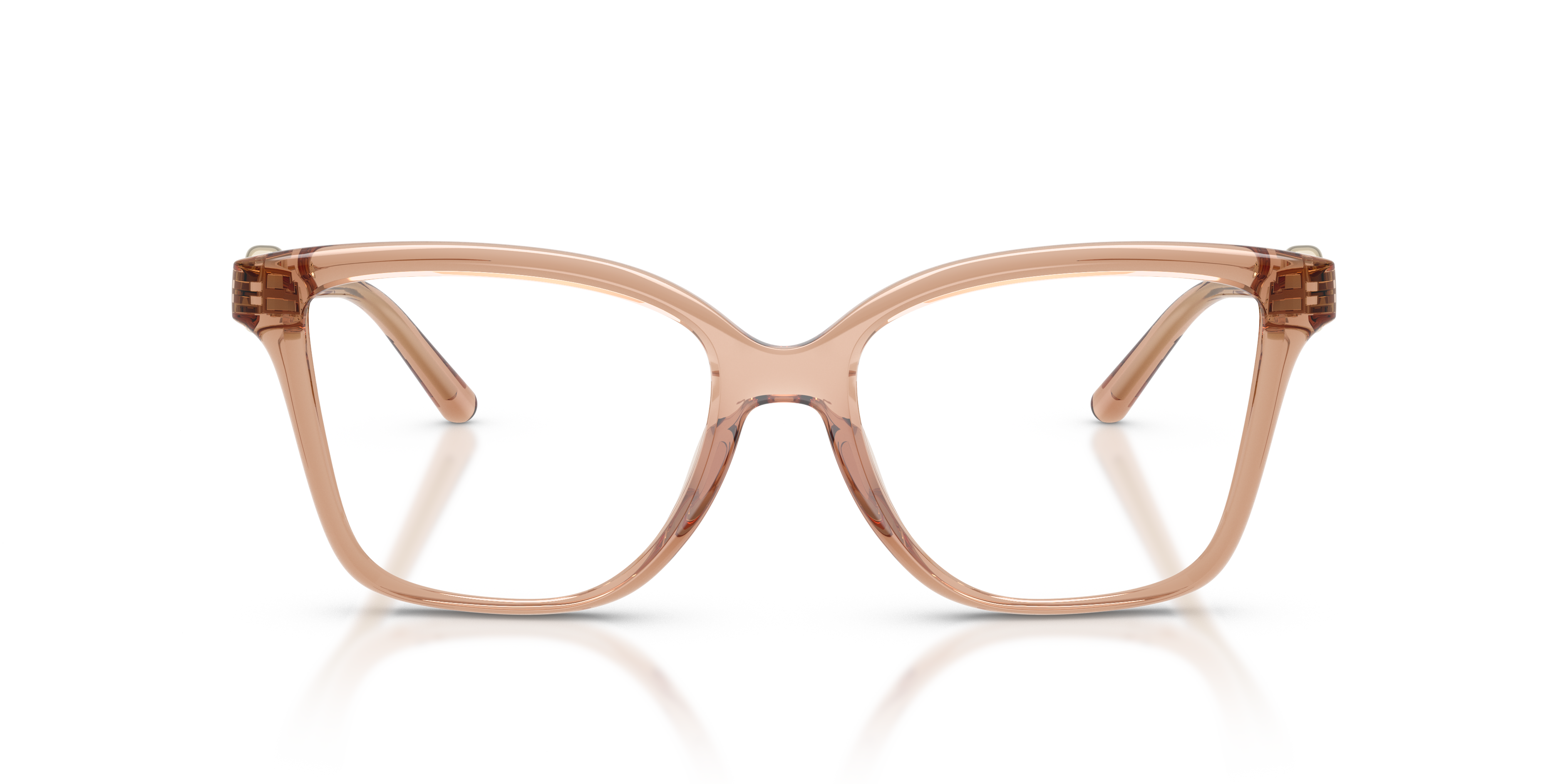 Michael Kors Mujer Michael Kors MK4180U KOBE 4051 Monturas ópticas Inyectado Marrón Transparente Cuadrada Norma