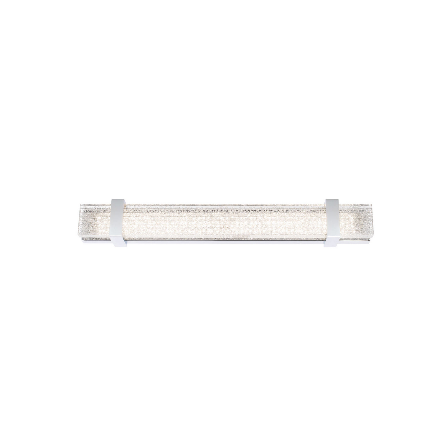 Verandah 1-Light LED Bathroom Vanity Light in Chrome