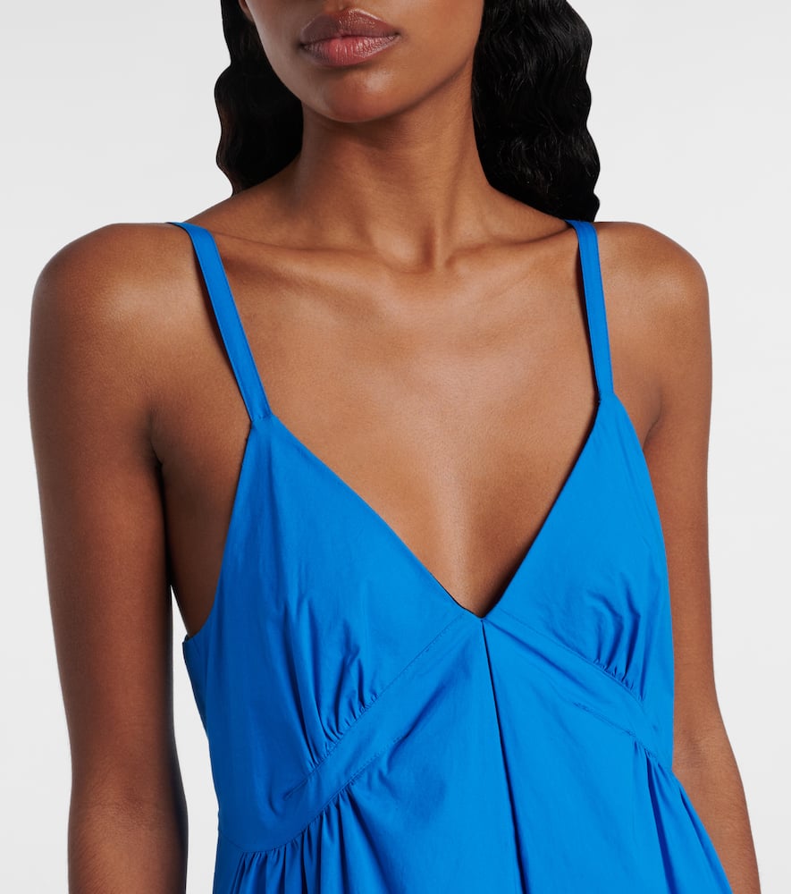 White Label Barker cotton poplin maxi dress