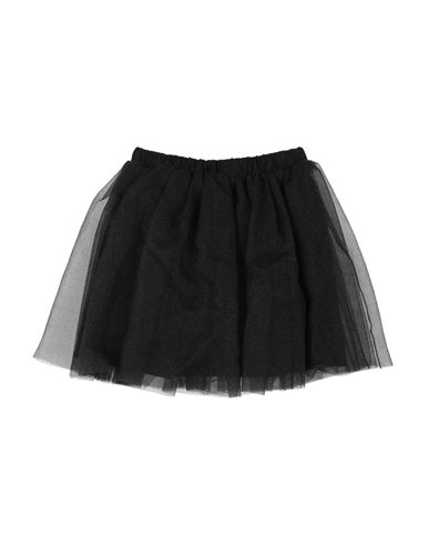 Woman Kids' skirt Black Size 14 Polyester