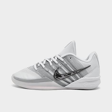 Sabrina 3 Basketball Shoes in White/Metallic Dark Grey/Wolf Grey