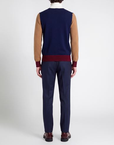 Man Turtleneck Navy Size 36 Polyamide, Wool, Viscose, Cashmere