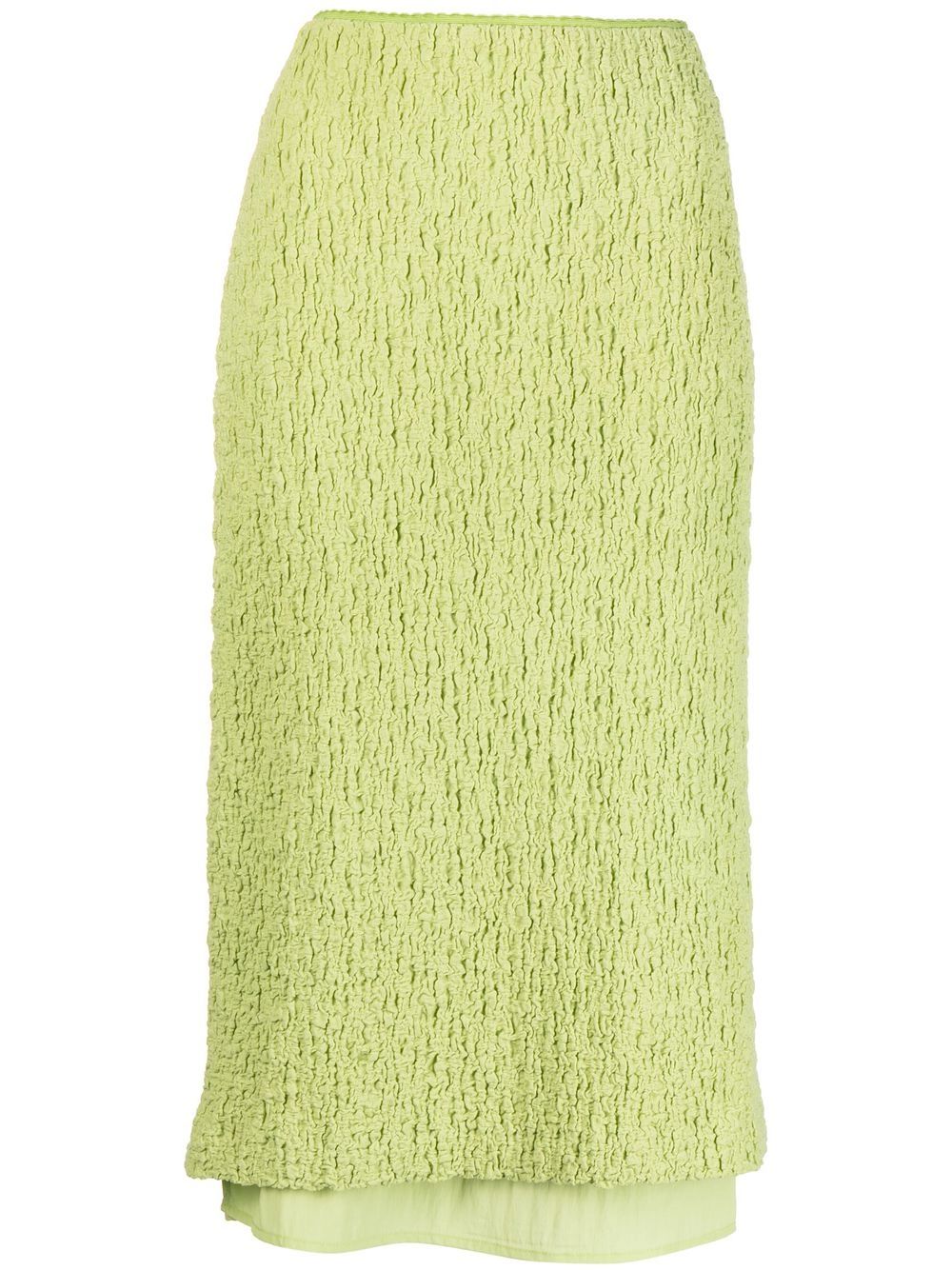Mirren high-waisted skirt - Green