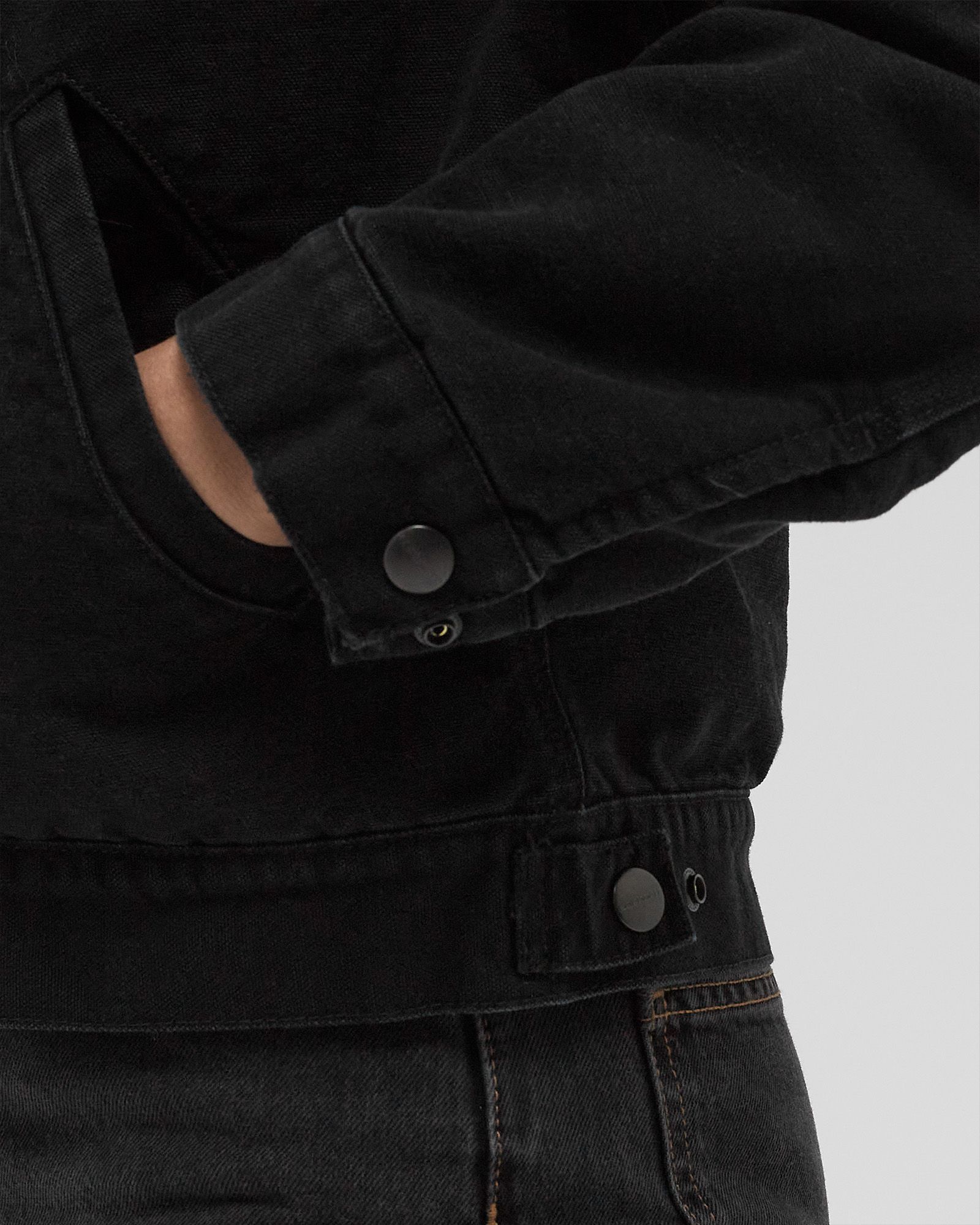 WMNS Dayton Jacket black female Denim Jackets now available at BSTN