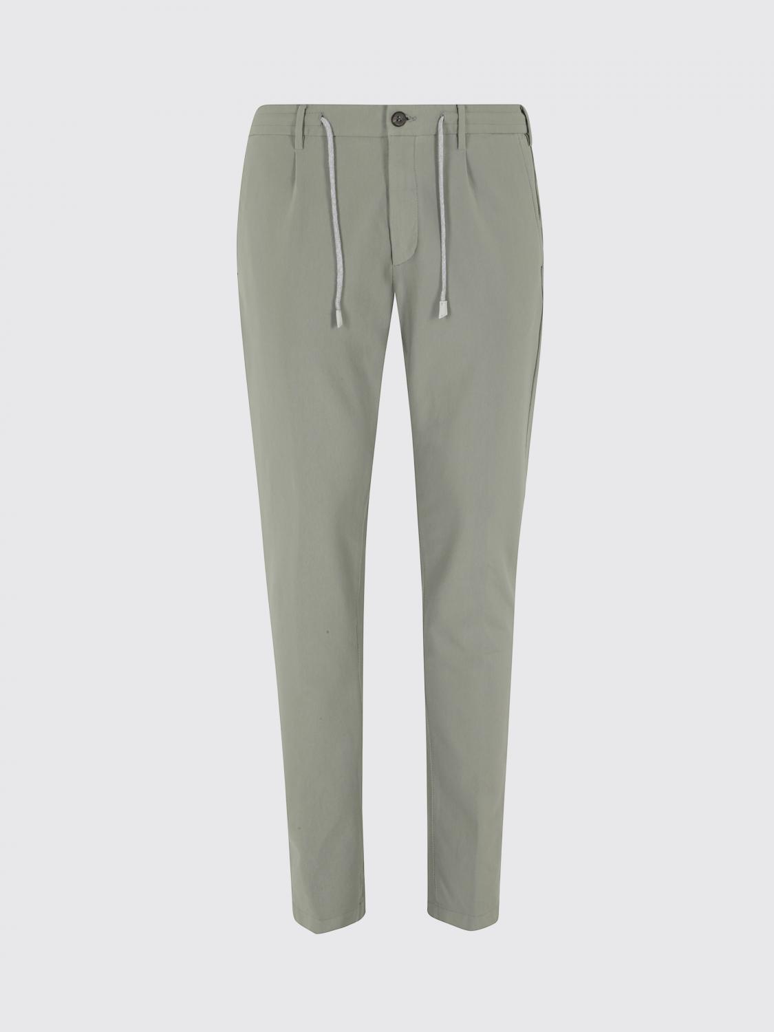 Pants Men color Green