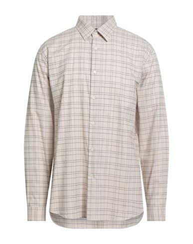 Man Shirt Beige Size XL Cotton
