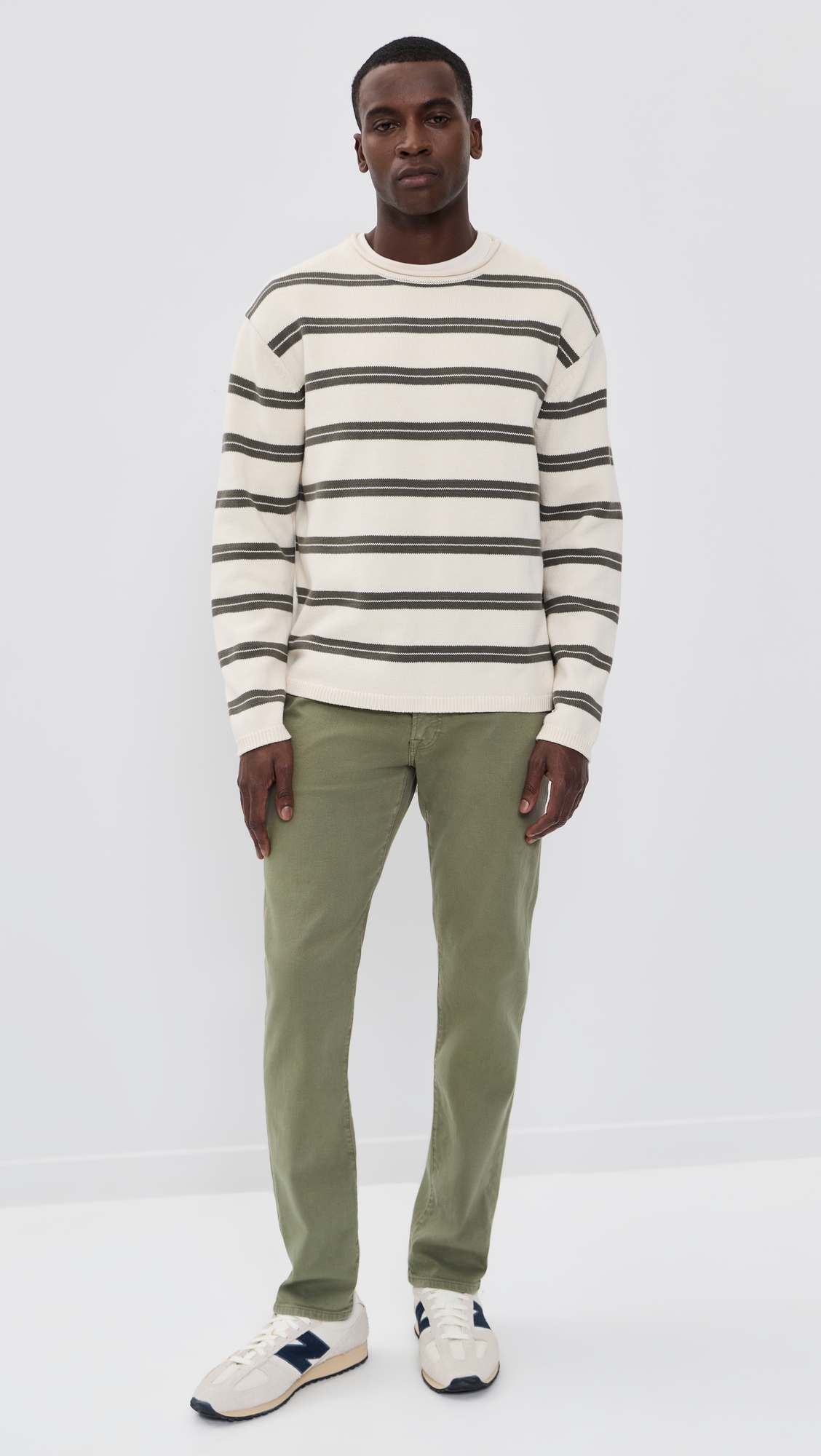Elijah Perform Denim Slim Straight Jeans Nova Green