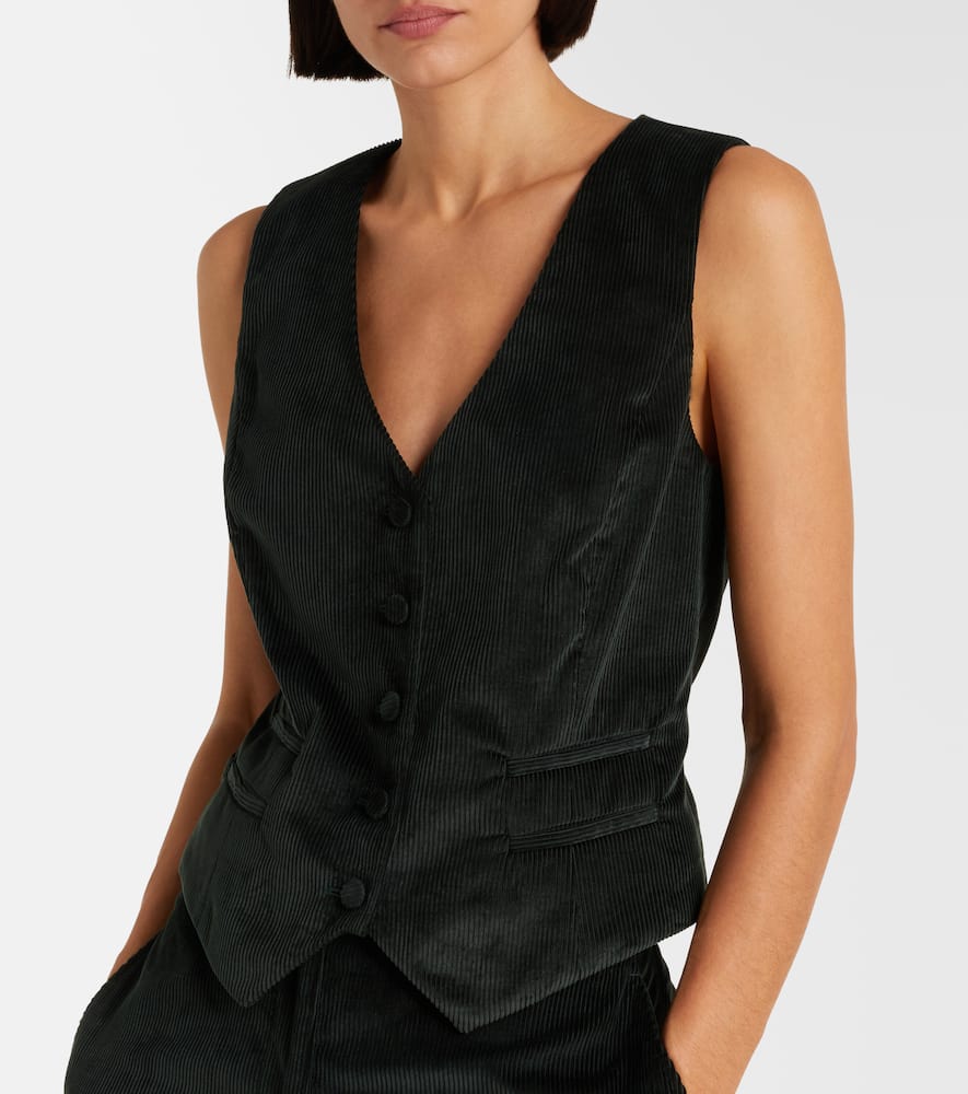 Coleridge cotton corduroy vest