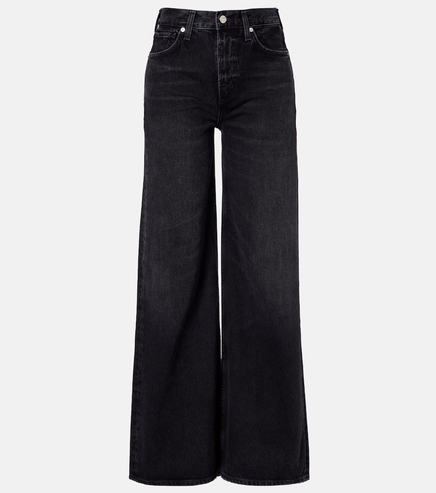 Paloma high-rise wide-leg jeans