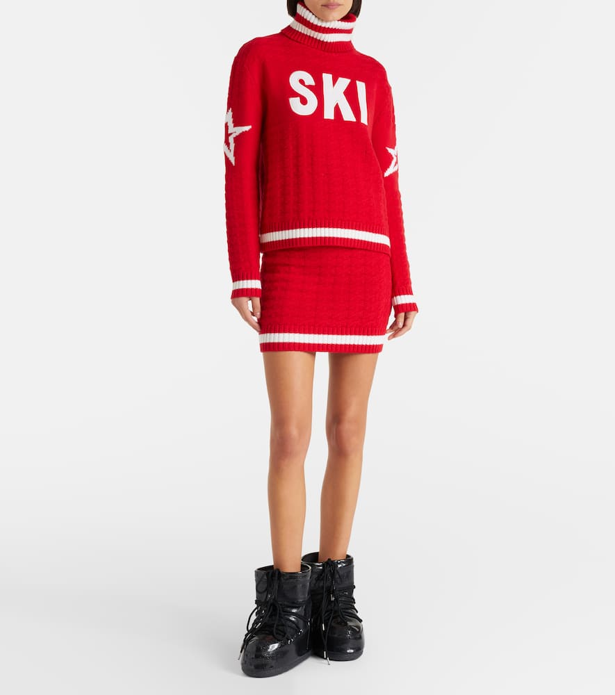 Glacier wool turtleneck sweater