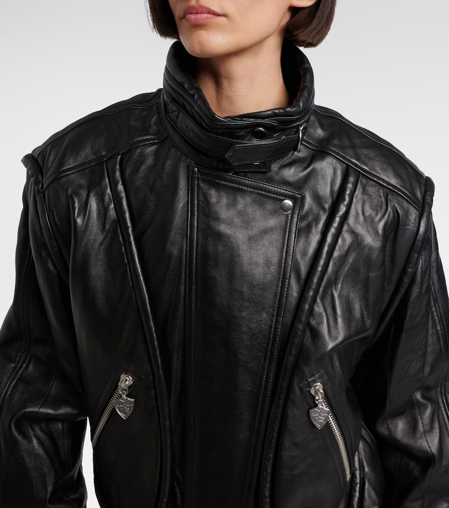 Leather jacket