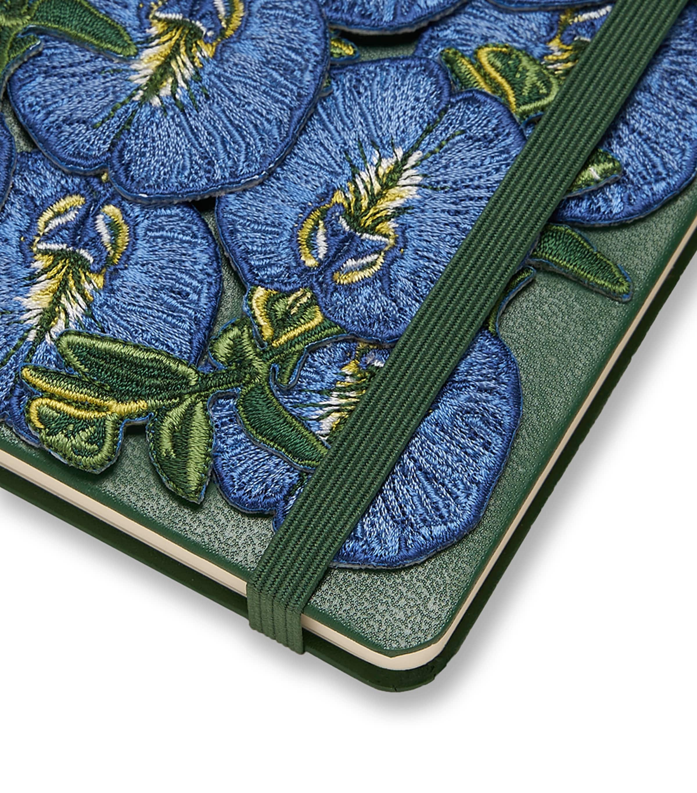 Large Haute Couture Collection Clitoria Blue Notebook