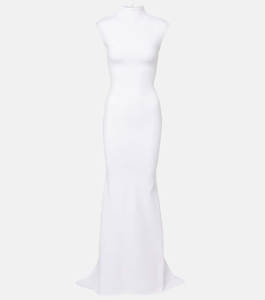 Alba crêpe jersey maxi dress