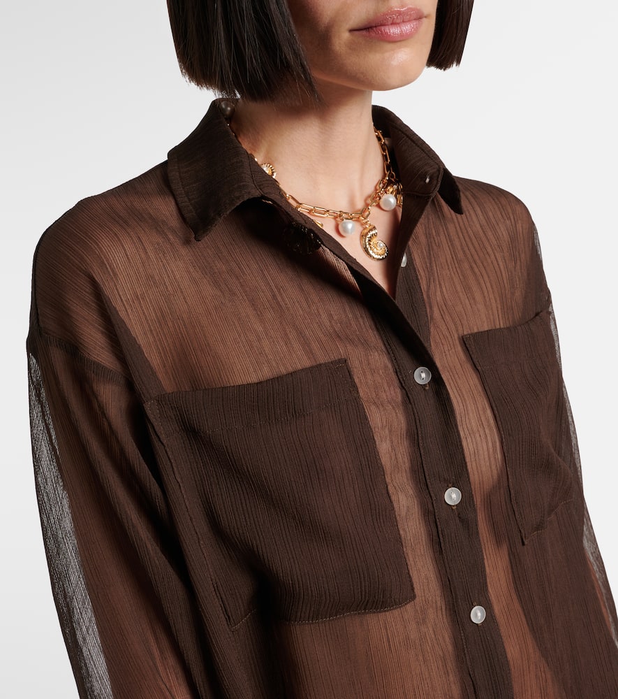 Mika sheer shirt