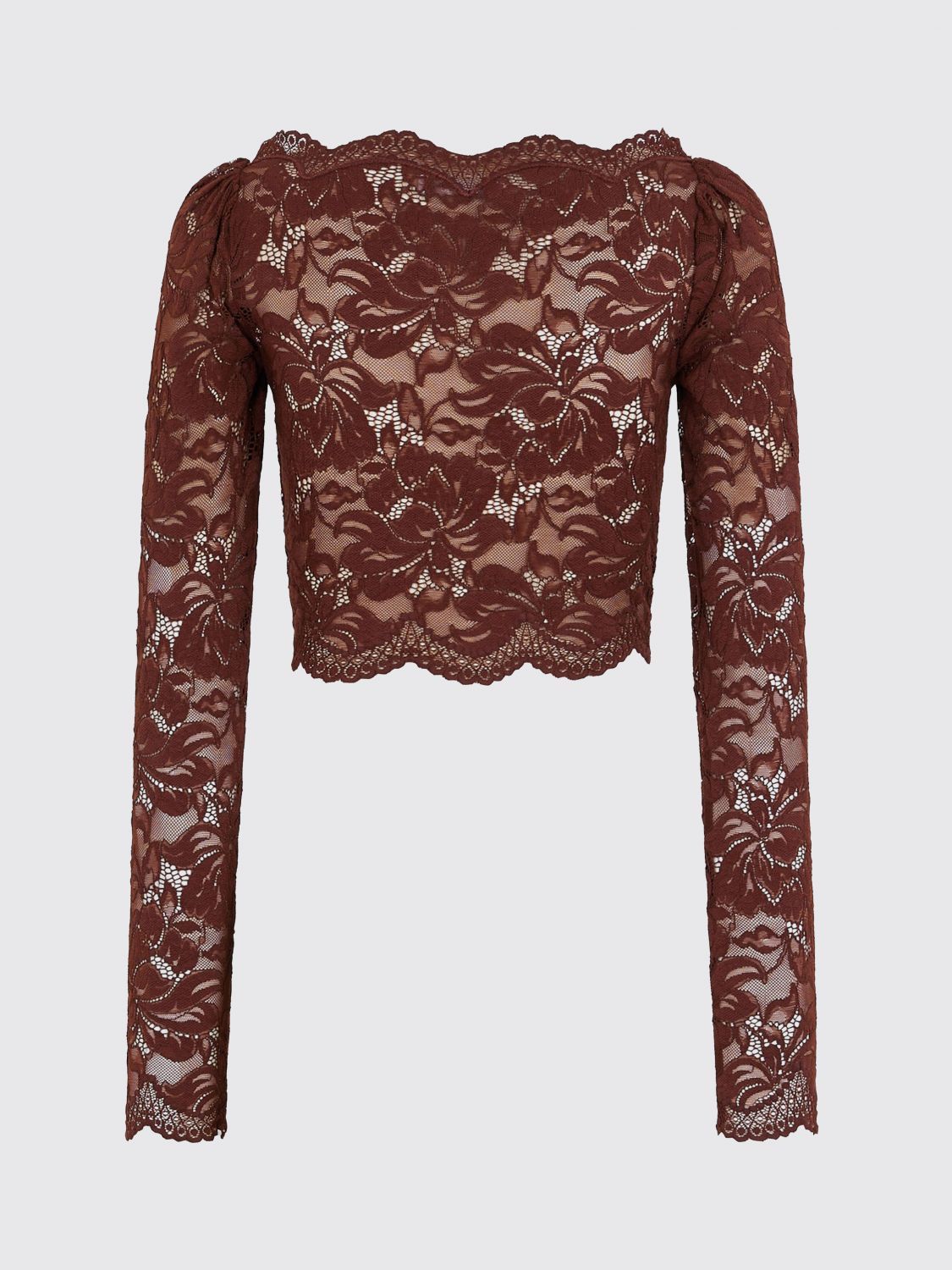 Top Woman color Brown