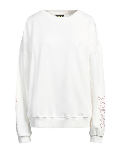 Bola Woman Sweatshirt White Size M Cotton