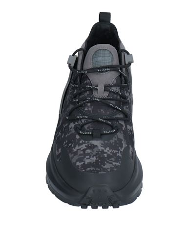 Tod's No_code Man Sneakers Black Size 12 Leather, Textile fibers