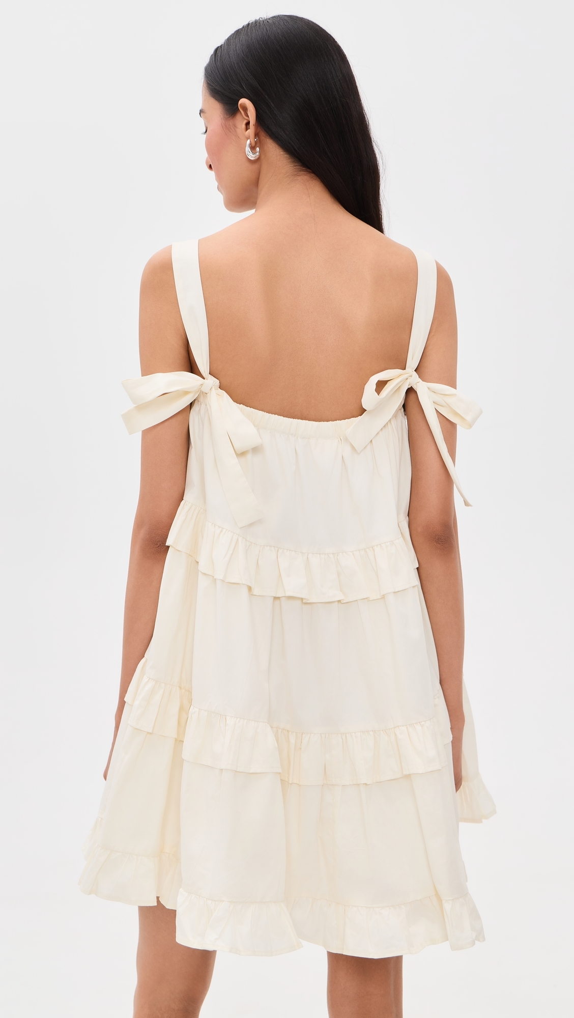 Lila Mini Dress Cream Cream
