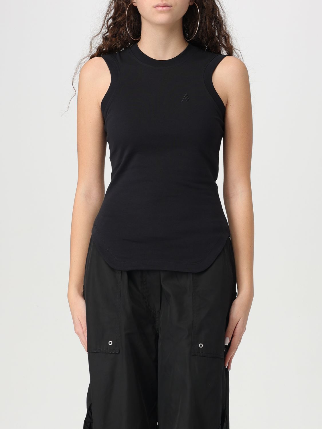 Top Woman color Black
