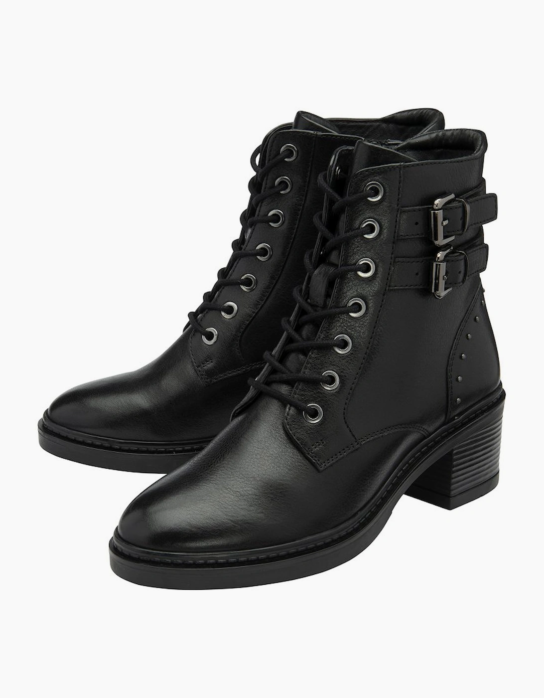 Lotus Women's Parton Womens Ankle Boots - Black