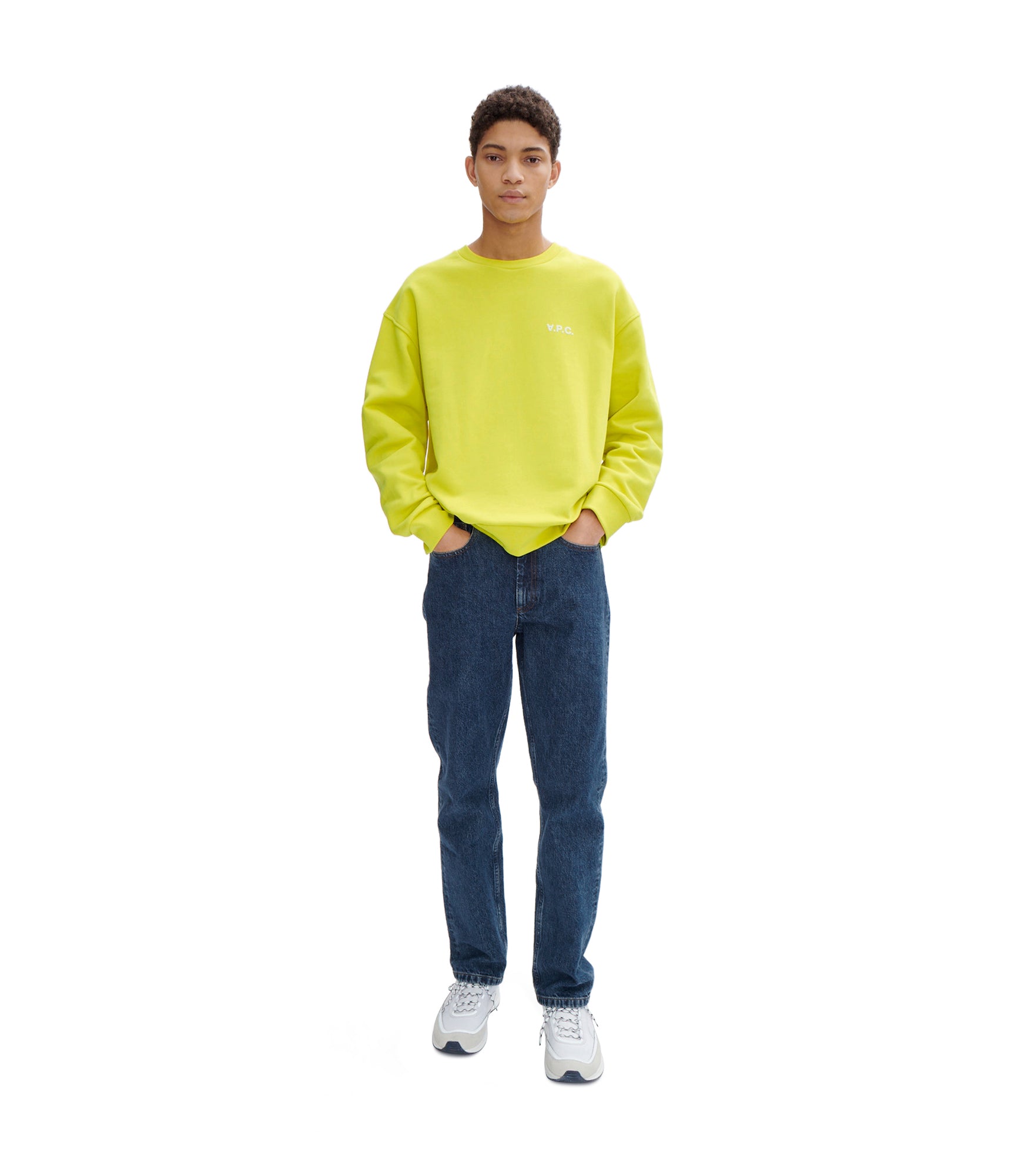 Clint sweatshirt DAC - Golden yellow