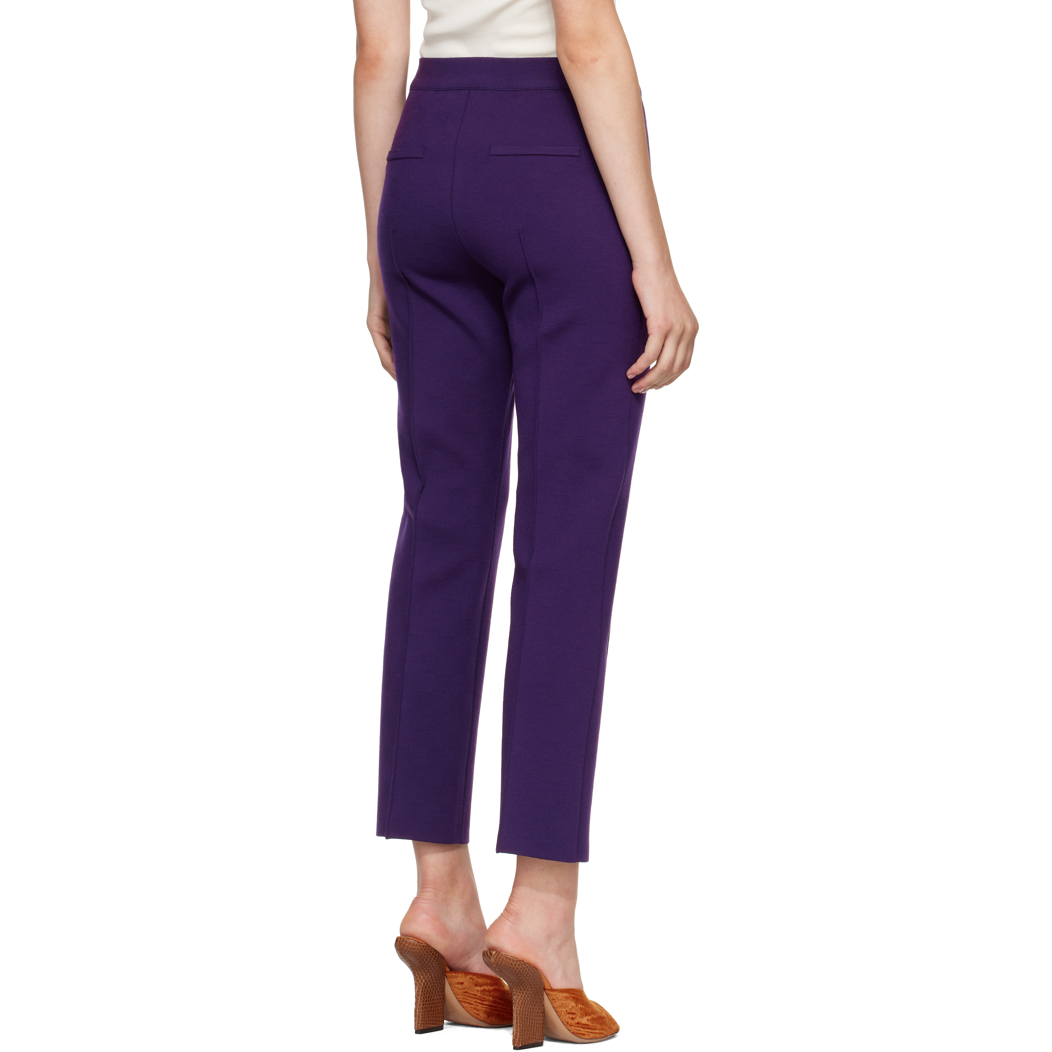 Purple Louis Trousers