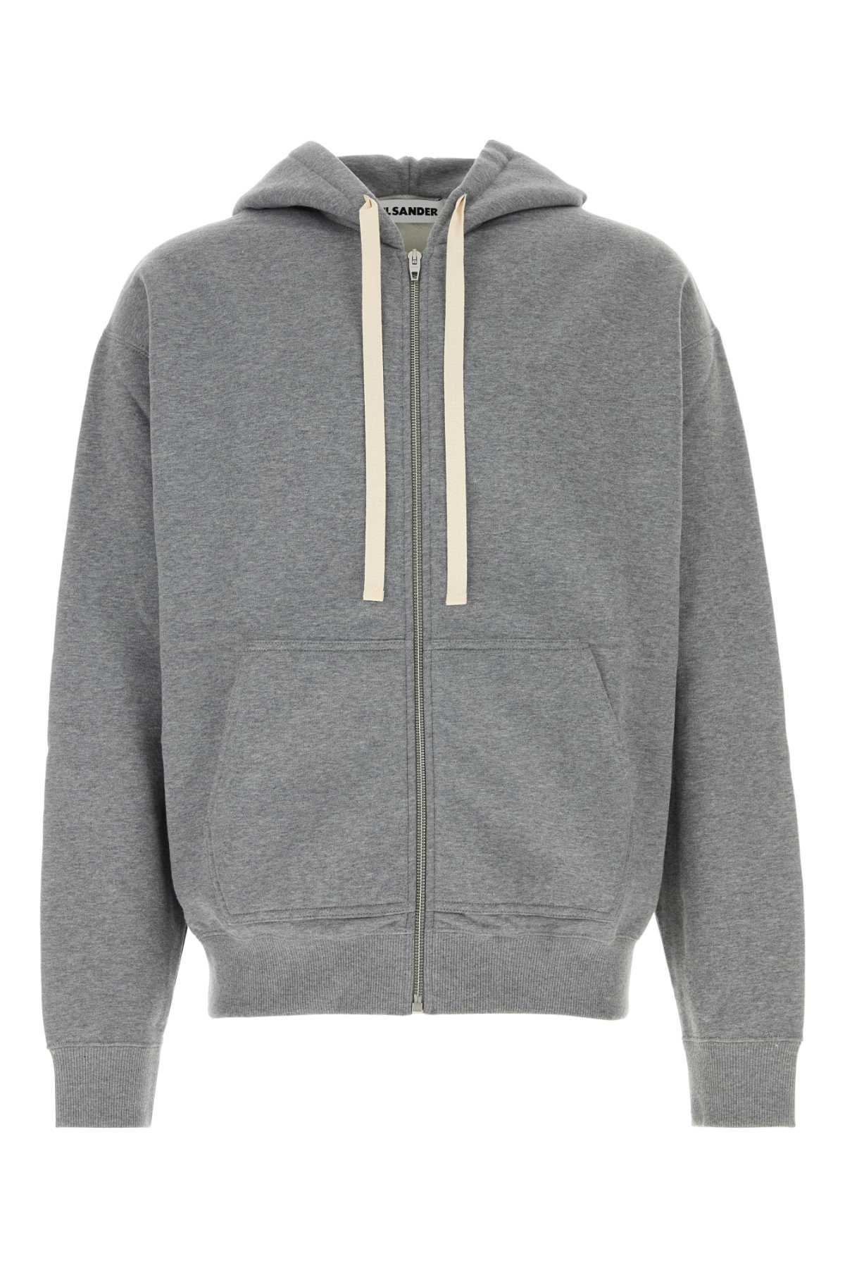 Cotton Hoodie — Gray