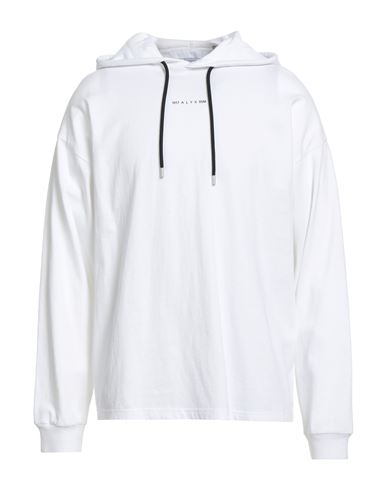 Man Sweatshirt White Size M Cotton