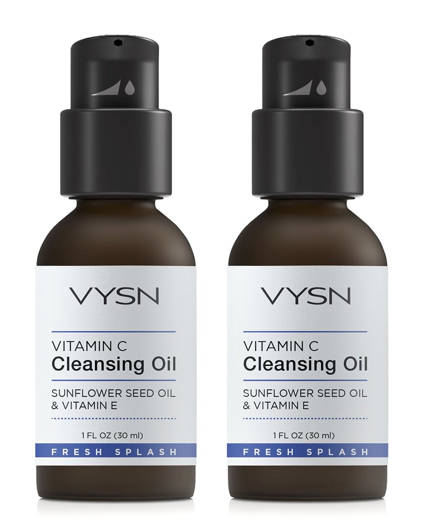 Unisex 1oz Vitamin C Cleansing Oil - Sunflower Seed Oil & Vitamin E - 2 Pack