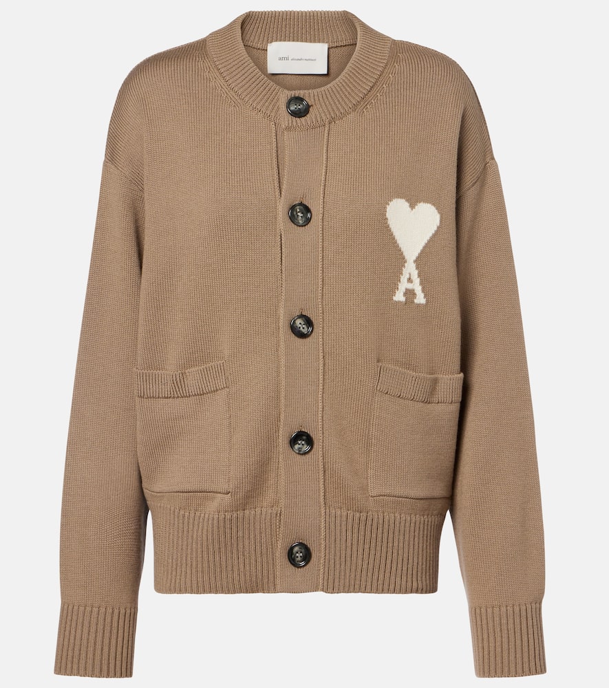 Ami de Caur wool and cotton cardigan