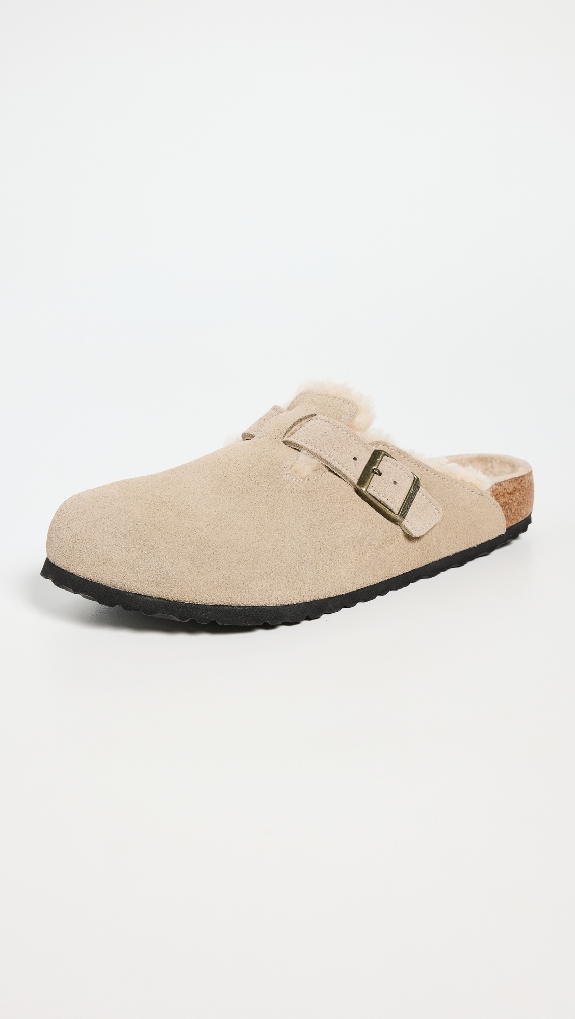 Boston Soft Footbed Clogs Taupe