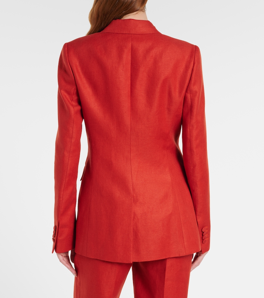 Angela linen twill blazer