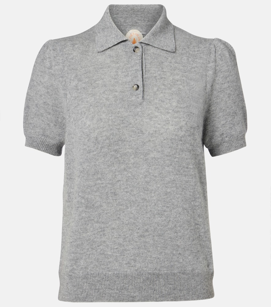 Cashmere polo sweater