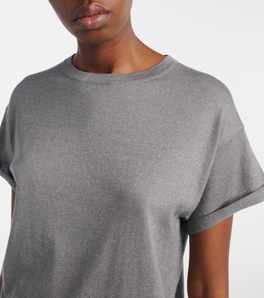 Cashmere and silk-blend T-shirt