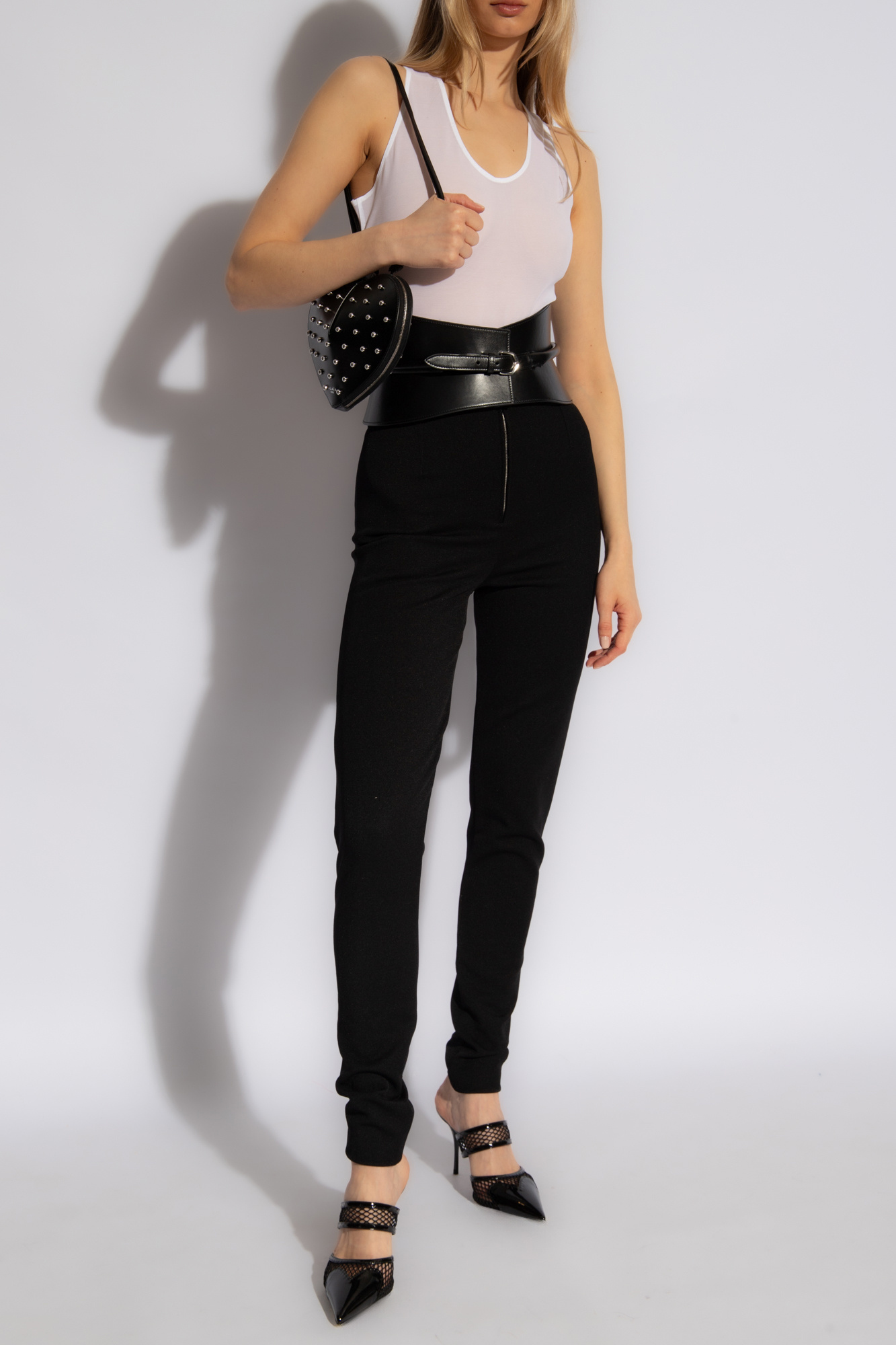 High-waisted Trousers, Women's, Black