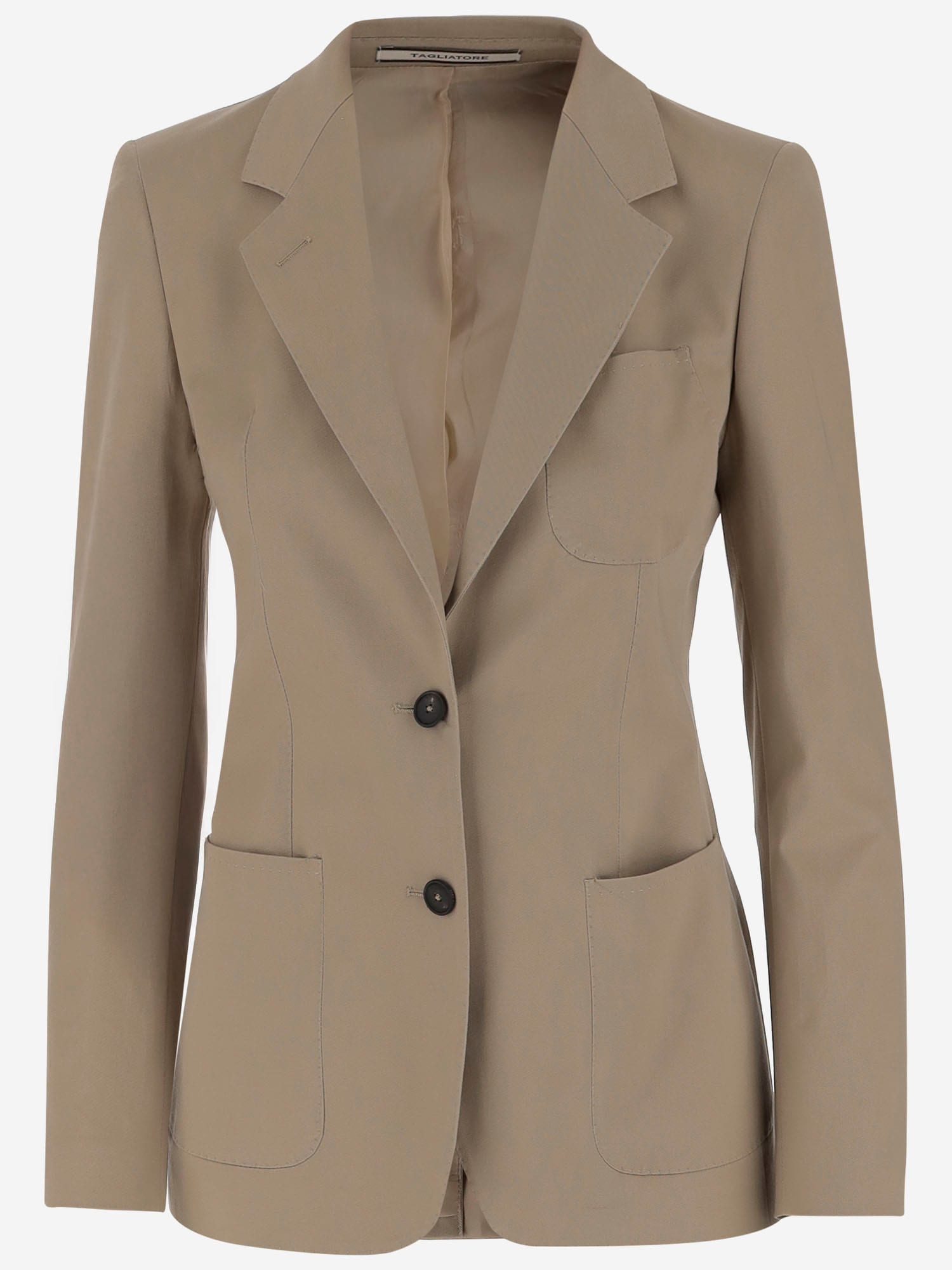 Single-breasted Cotton Jacket