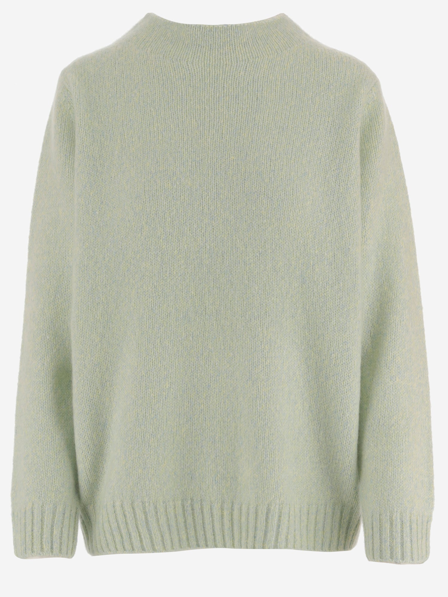 Cashmere Blend Sweater — Green